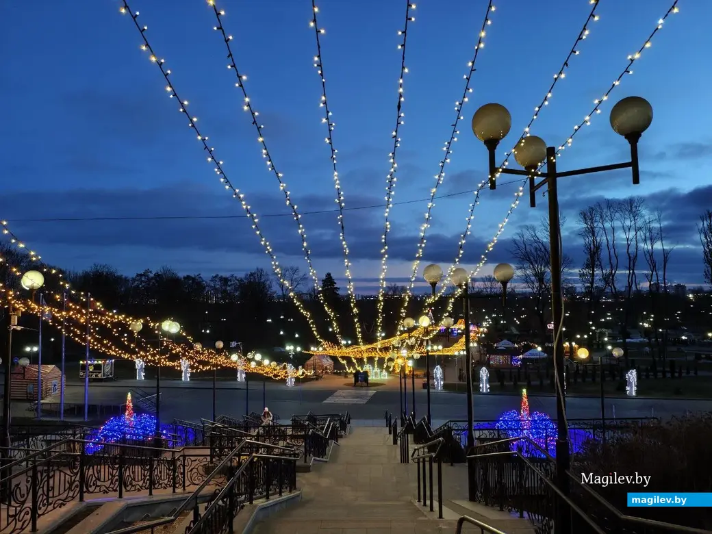 23 декабря 2025 года. Могилев. Парк Подниколья.