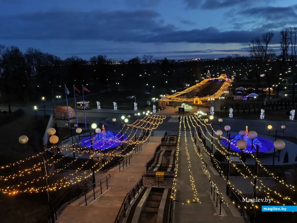 23 декабря 2025 года. Могилев. Парк Подниколья.