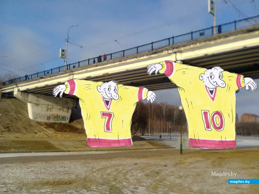 2010-й год, Могилев, мост через Дубровенку по проспекту Мира.