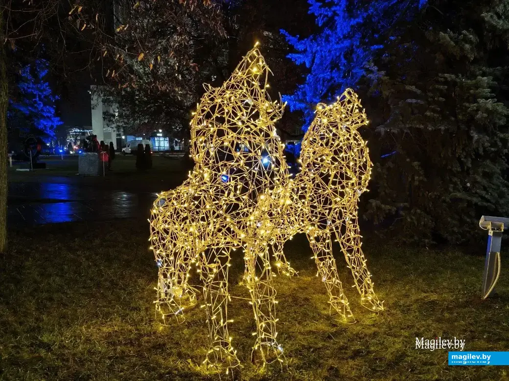 Могилев. Скоро Новый год.