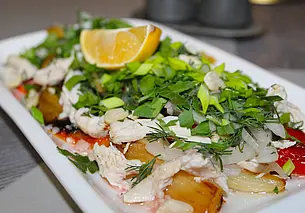 Рецепт новогоднего салата от шеф-повара могилевского ресторана «Гурманофф»