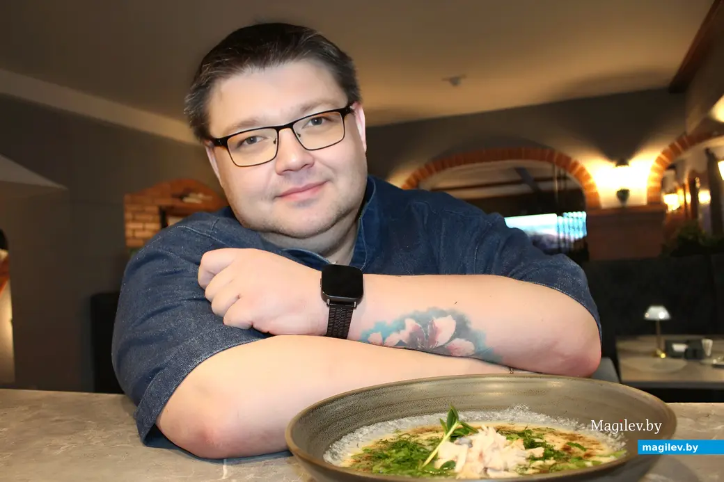 Шеф-повар могилевского ресторана «Гурманофф» Александр Минаев.