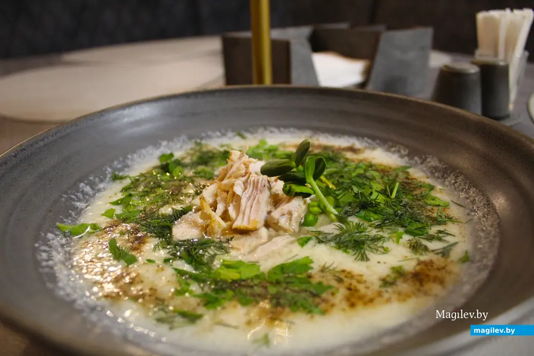 Суп «Чихиртма» от шеф-повара могилевского ресторана «Гурманофф» Александра Минаева.