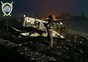 Автобус «Брест – Москва» опрокинулся в Толочинском районе: погибла женщина