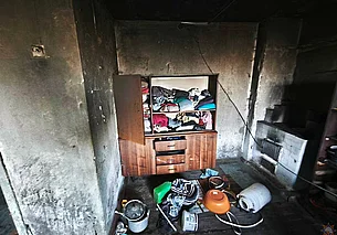 Пожар в агрогородке Заводская Слобода на Могилевщине: соседи спасли пенсионерку