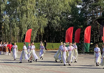 Как бобруйчане отметили День танкиста в Киселевичах. Фото и видео
