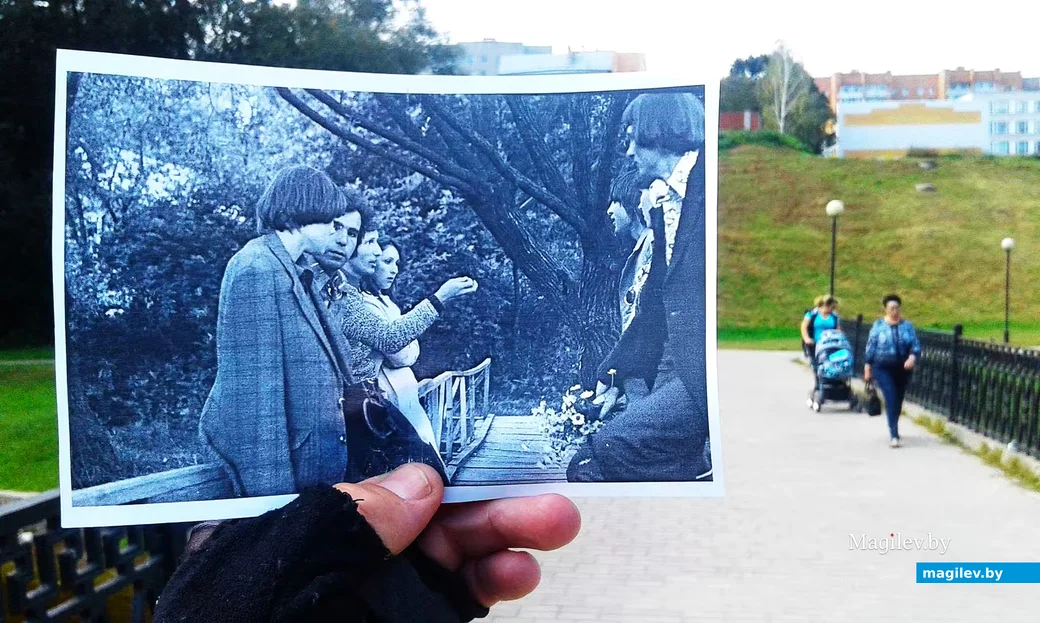  Могилев 1974 - 2016, мост через Дубровенку.