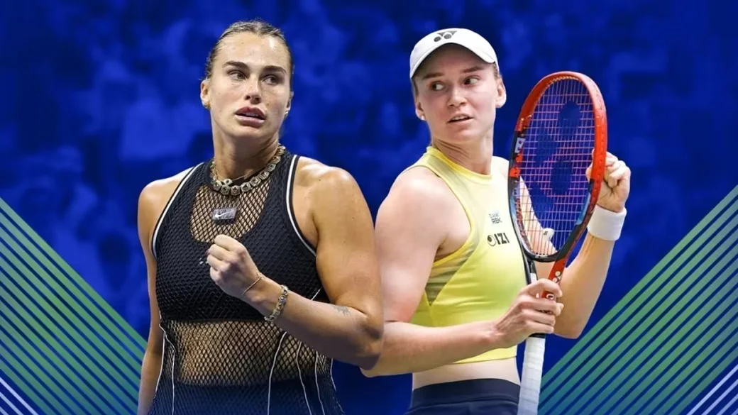  Арина Соболенко и Елена Рыбакина. Фото: US Open.org.