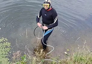Белорус нашел в реке предмет, которому пять тысяч лет