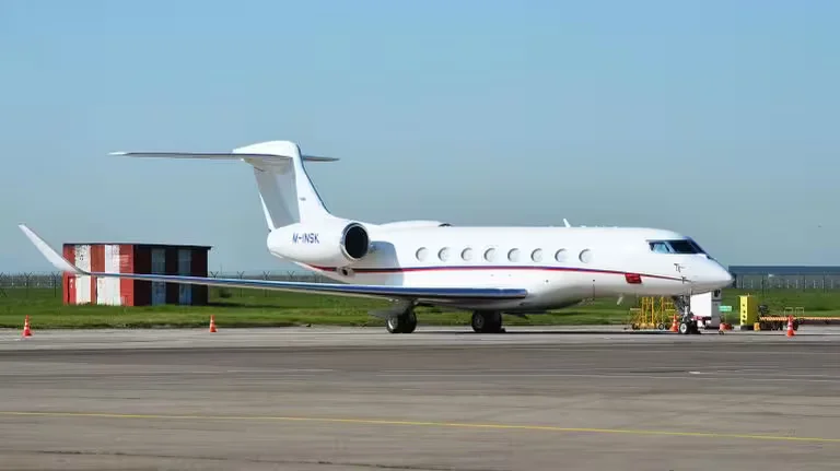 Самолет Gulfstream G650. Архивное фото РИА Новости. 