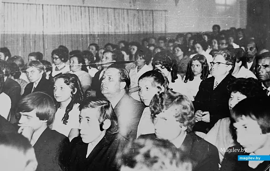 Июнь, 1973, Могилев. Выпускной вечер в сш №3.
