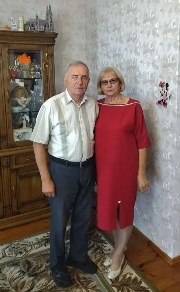 Лидия Степановна Кравченко с супругом Леонидом Николаевичем. Фото из личного архива  