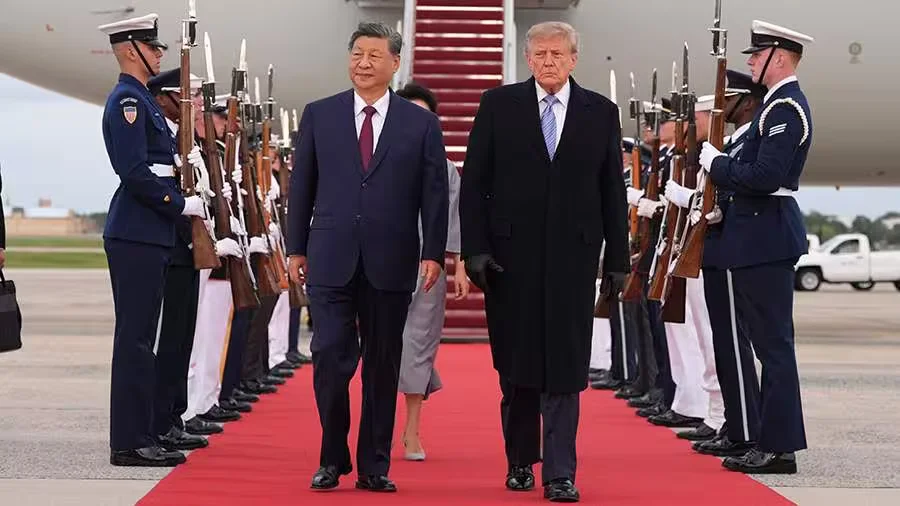 23 сентября 2026 года. Председатель КНР Си Цзиньпин прибыл в США с государственным визитом. Фото: