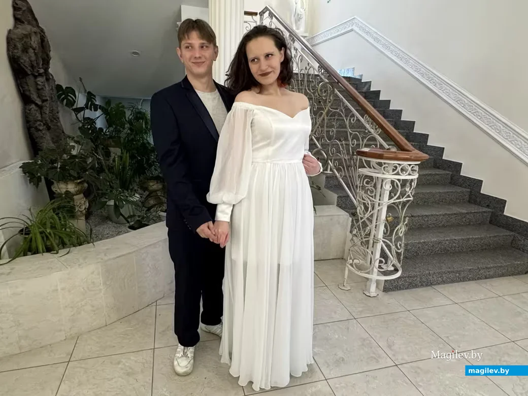25.09.2026 г. Могилев. ЗАГС. Свадебная пара недели. Валерия и Игнат Сивохи.