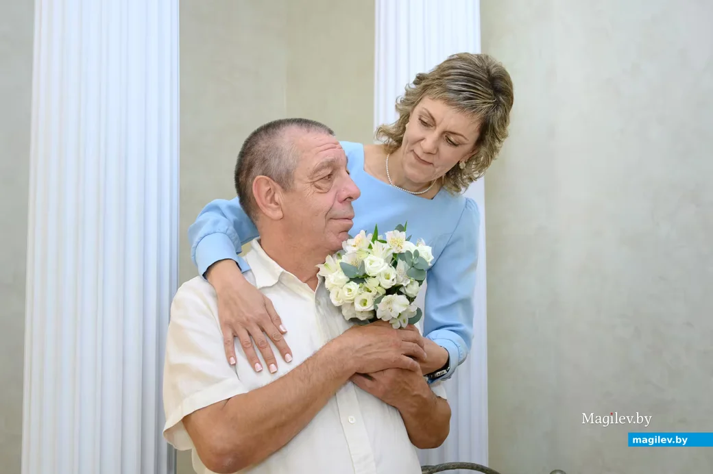 25.09.2026. Отдел ЗАГС Бобруйского горисполкома. Свадебная пара. Тамара и Алексей