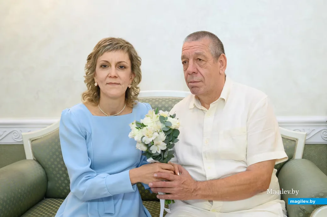 25.09.2026. Отдел ЗАГС Бобруйского горисполкома. Свадебная пара. Тамара и Алексей