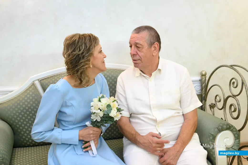25.09.2026. Отдел ЗАГС Бобруйского горисполкома. Свадебная пара. Тамара и Алексей