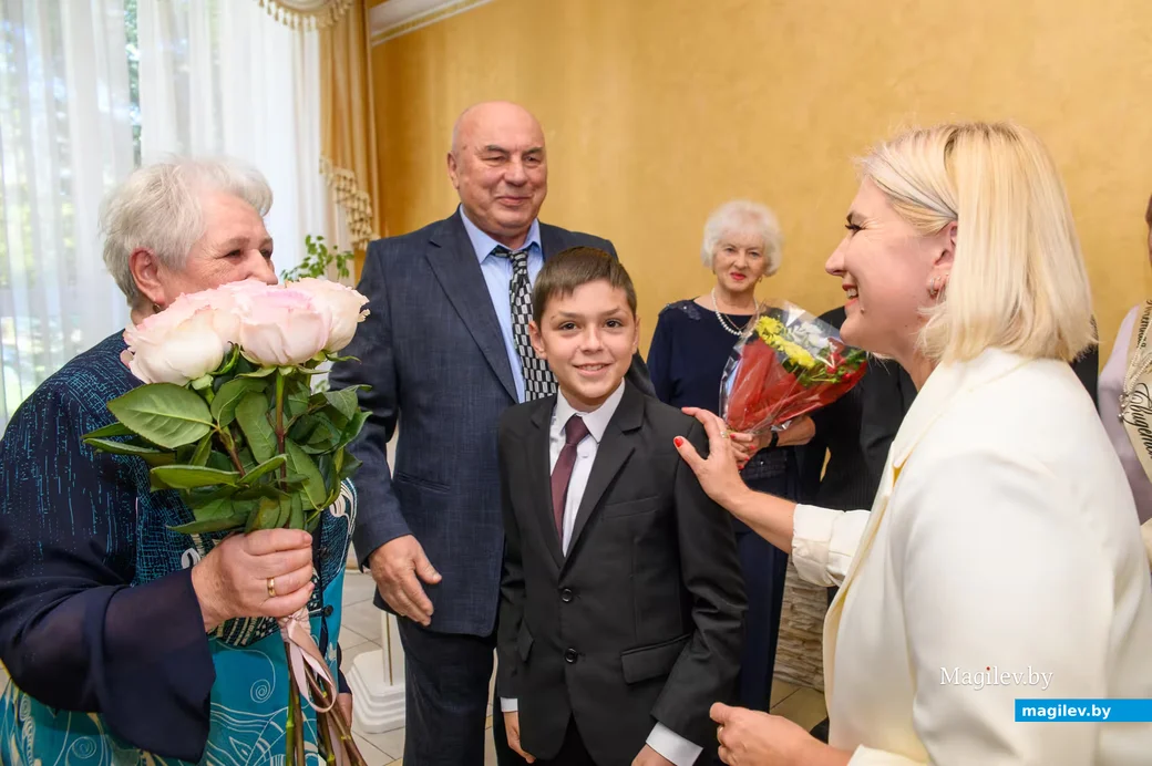 02.10.2026. Отдел ЗАГС Бобруйского горисполкома. Золотые юбиляры: Бабицкие Анна Михайловна и