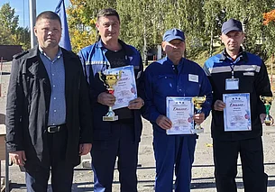 В конкурсе профессионального мастерства соревновались водители мусоровозов