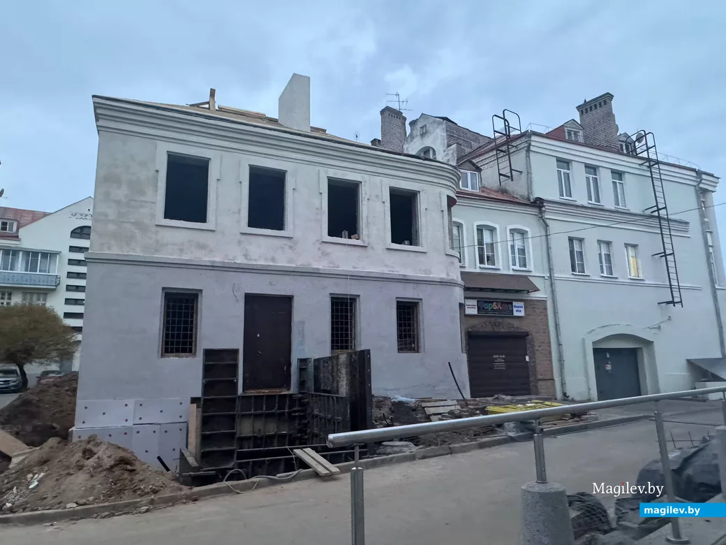   05.10.2026 г. Могилев. Ремонт здания по ул. Ленинской, 5а.