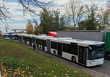 В города области пришли новые «гармошки». В Могилев – сразу 7