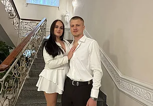 «Без цветов пришел. Косяк». Свадебная пара недели в Могилеве
