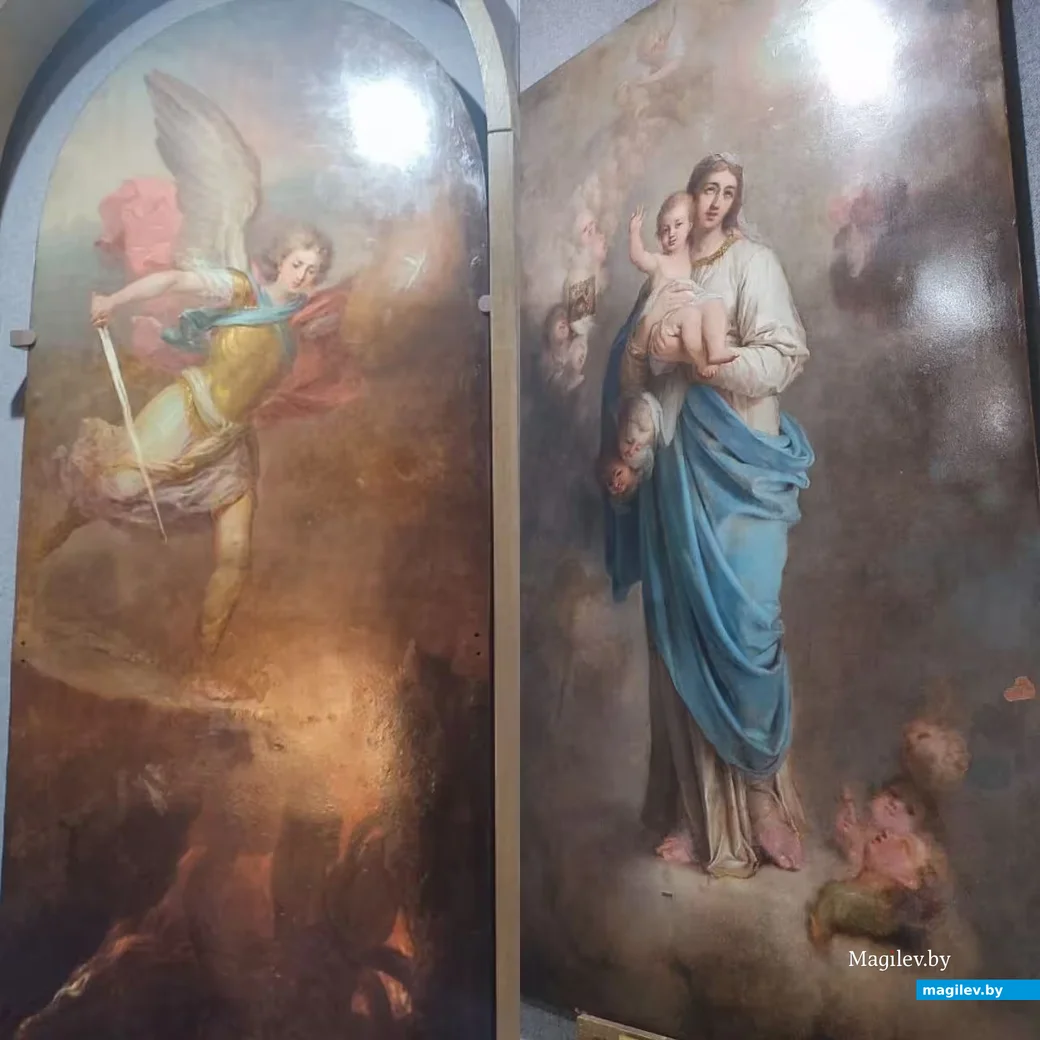 Владимир Боровиковский. Икона Божьей Матери с Младенцем, образ «Архангел Михаил».