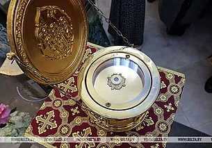 Ковчег с частицей мощей святой блаженной Матроны Московской доставили в Могилев