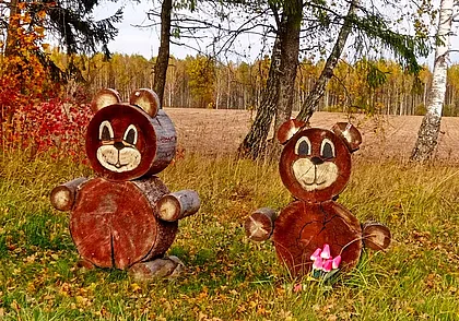 В трех шагах от Могилева: и мишки, и шишки...
