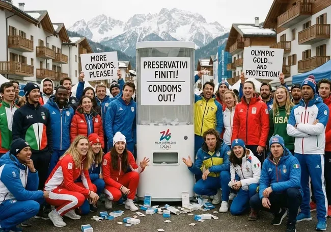 Милан-2026: в Олимпийской деревне закончились бесплатные презервативы