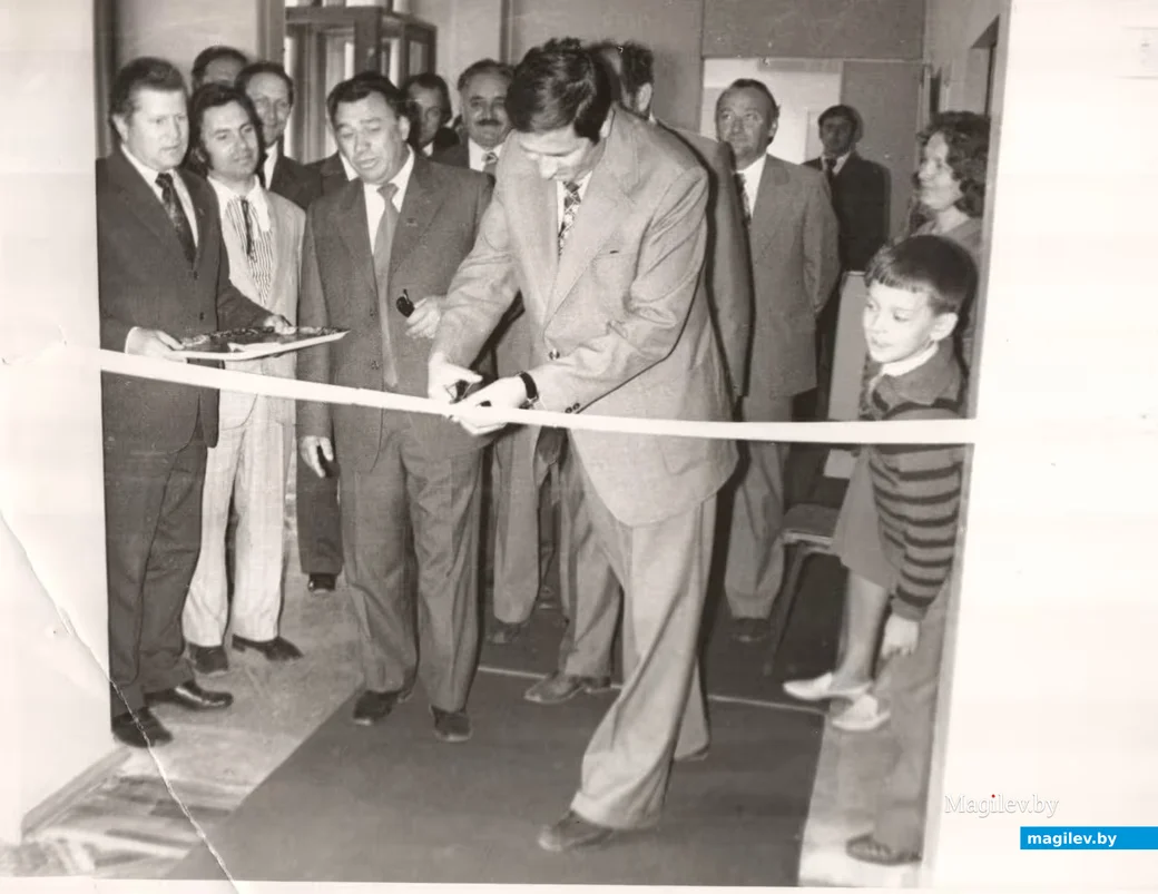 31 мая 1977 год. Открытие выставочного зала 1-м секретарем Габровского окружного комитета БКП.