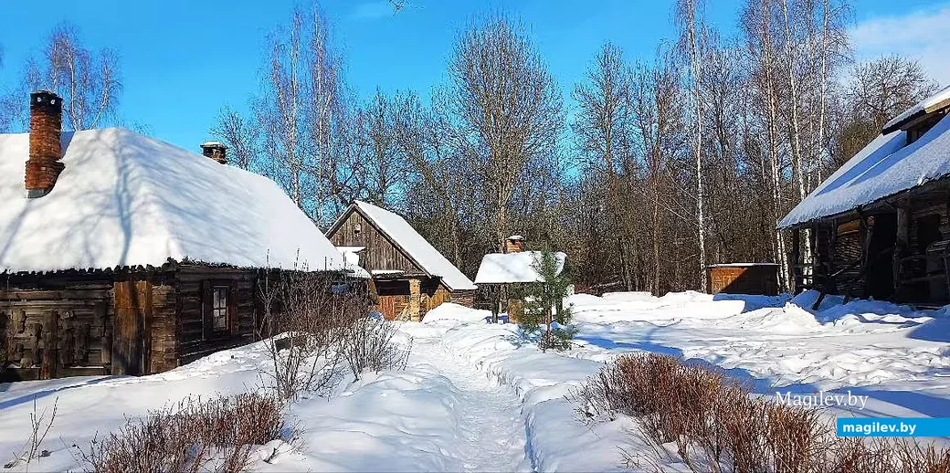   22.02.2026. Могилев. Этнографический комплекс «Зеленая роща». 