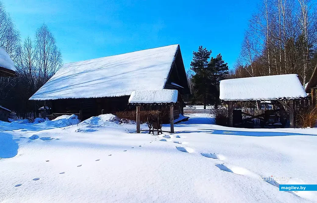  22.02.2026. Могилев. Этнографический комплекс «Зеленая роща». 