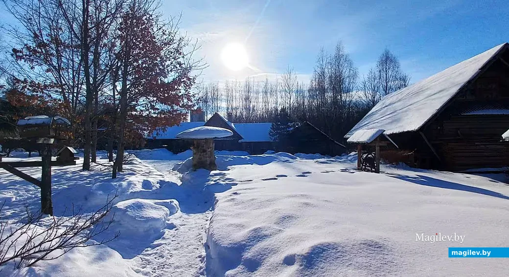  22.02.2026. Могилев. Этнографический комплекс «Зеленая роща». 