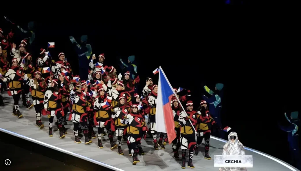 Открытие ОИ-2026, Парад Наций,Милан. Фото Prague Morning 