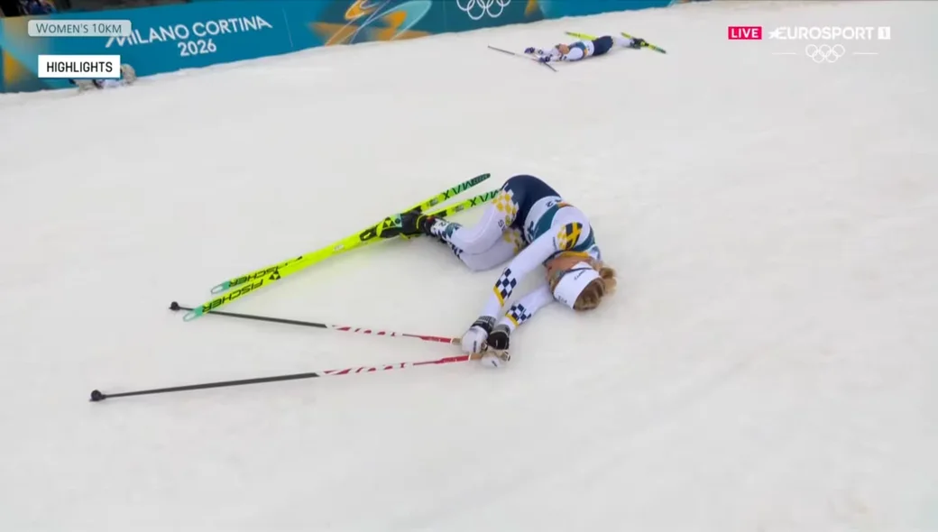 11.02.2026, Олимпийские игры. Карлсон и Андерсон (Швеция) – золото и серебро