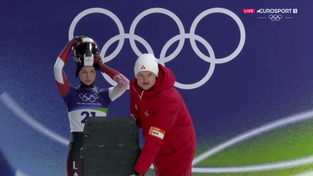 11.02026, Олимпийские игры. Марта Андэане (Латвия) 