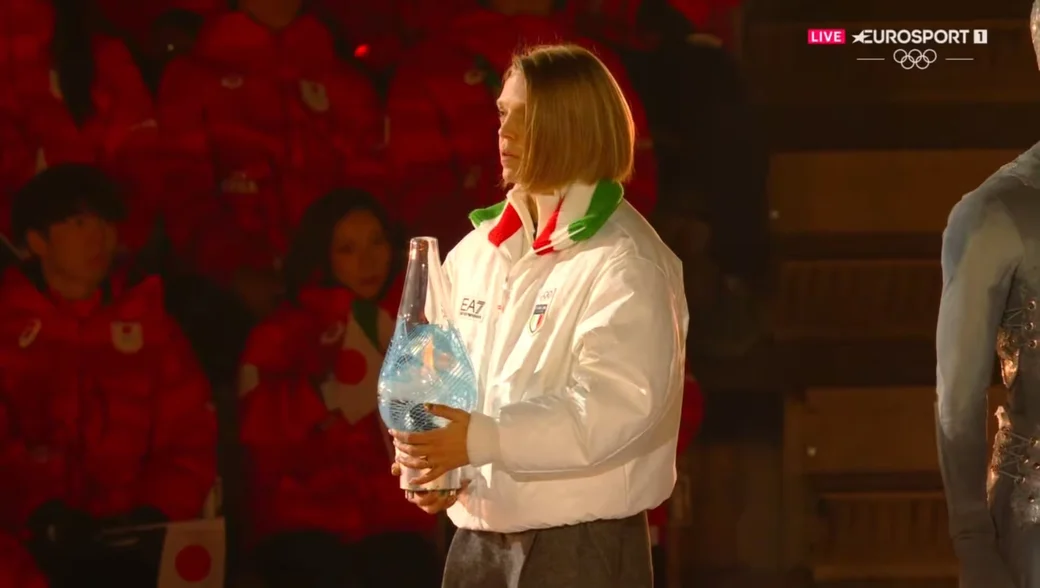 22.02.2026, Олимпийские игры. Церемония закрытия. Арианна Фонтана (Италия) 