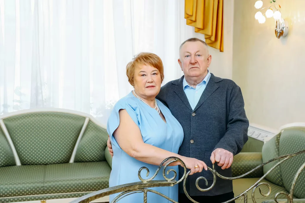 28.02.2026 г. Бобруйск. Золотая свадьба Анатолия Георгиевича и Анны Арсеньевны Грахольских.