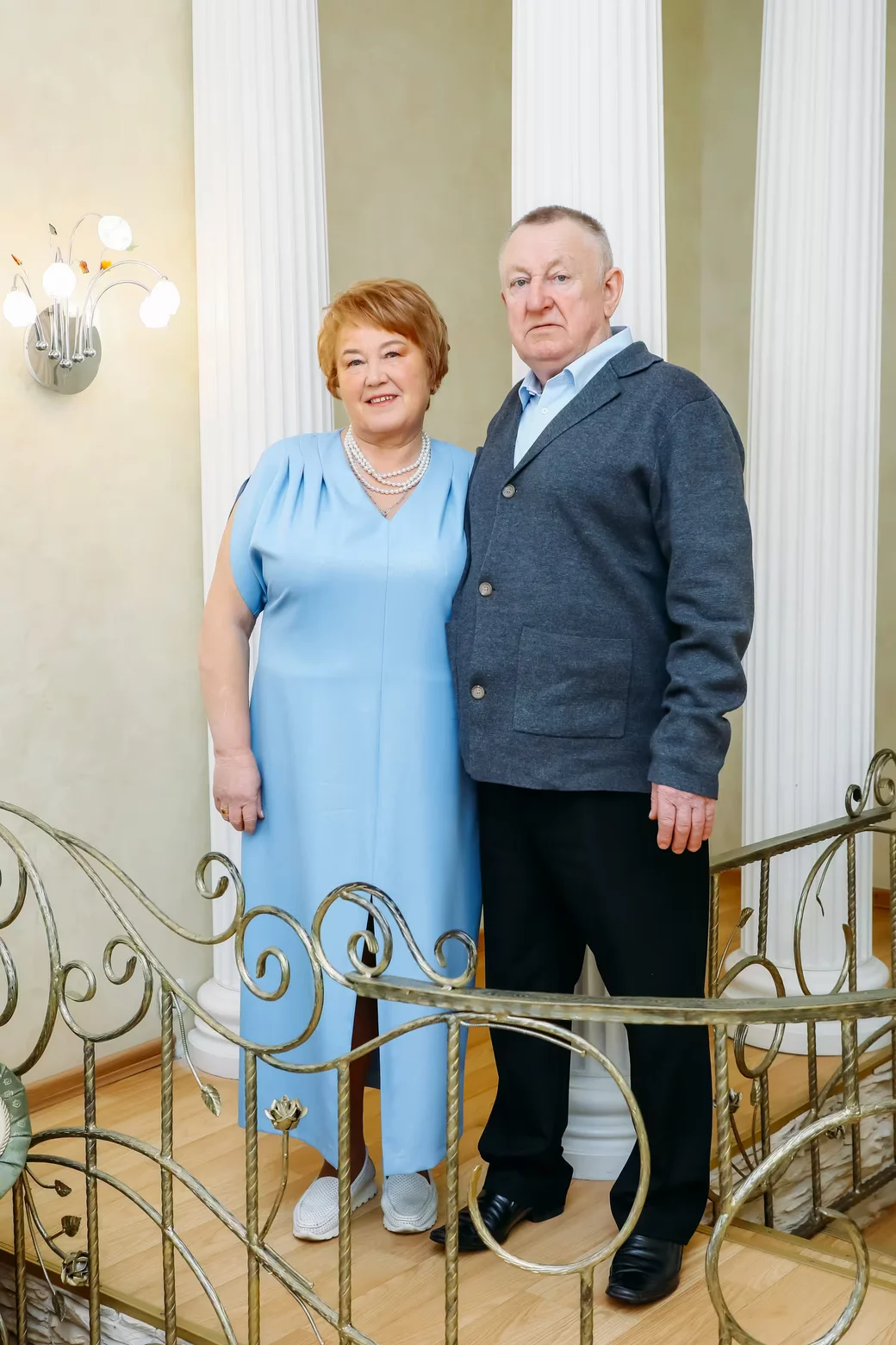 28.02.2026 г. Бобруйск. Золотая свадьба Анатолия Георгиевича и Анны Арсеньевны Грахольских.