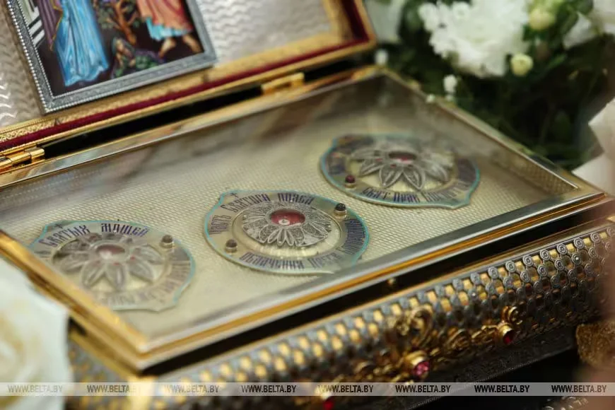 4 марта 2026 года. Частица Пояса Пресвятой Богородицы доставлена в Свято-Духов кафедральный