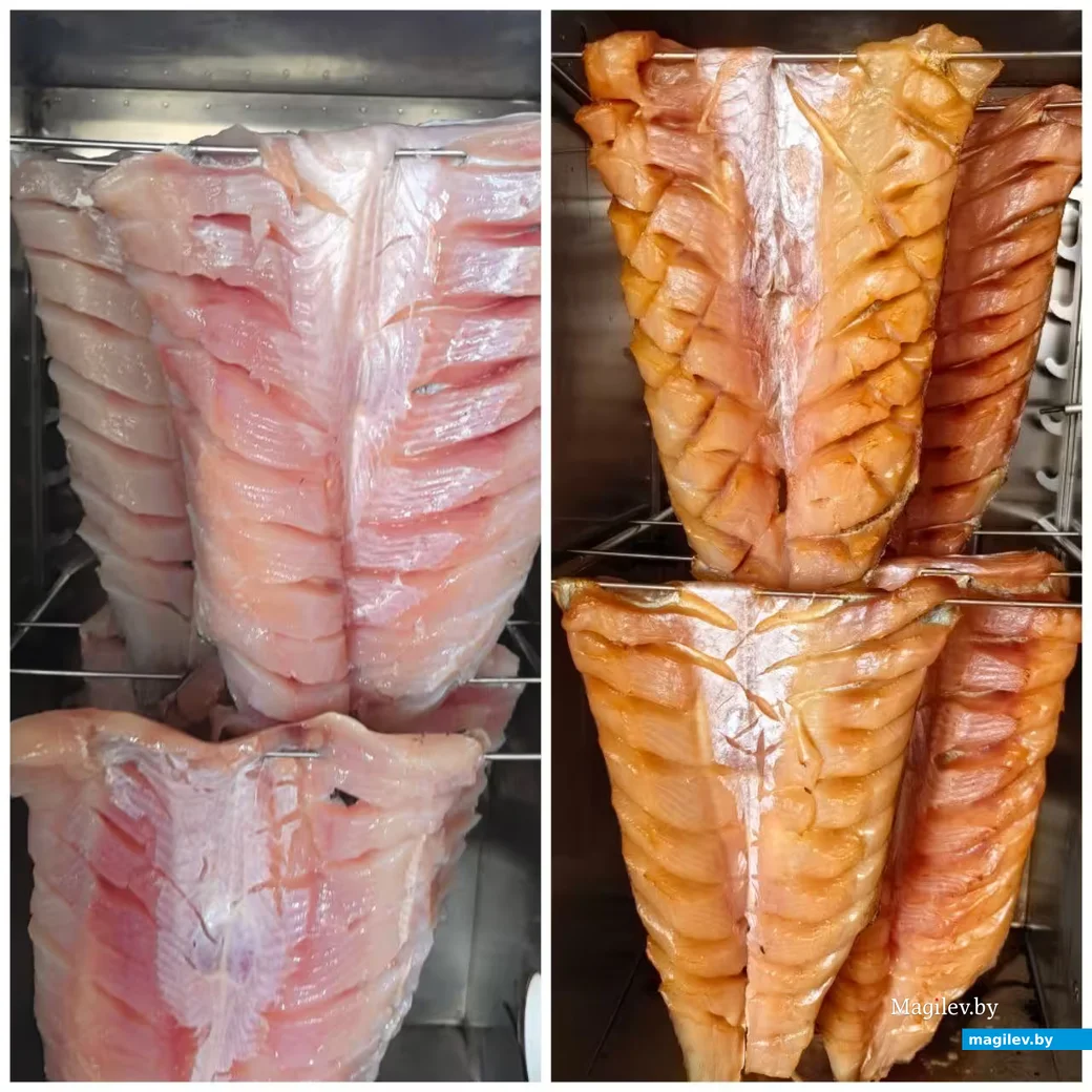  Копчение щуки.