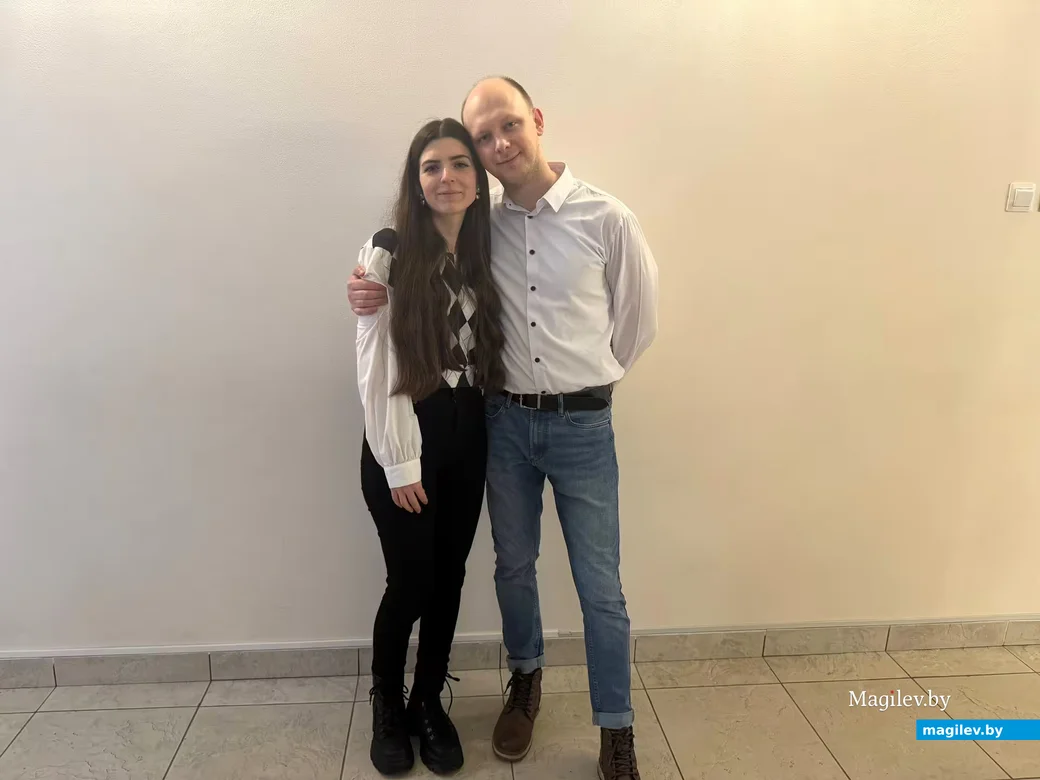  06.02.2026 г. Могилев. ЗАГС. Свадебная пара недели: Михаил и Наталья. 