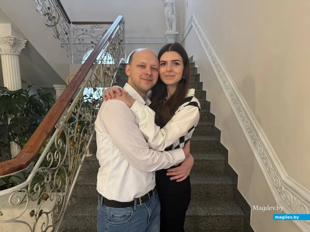   06.02.2026 г. Могилев. ЗАГС. Свадебная пара недели: Михаил и Наталья.