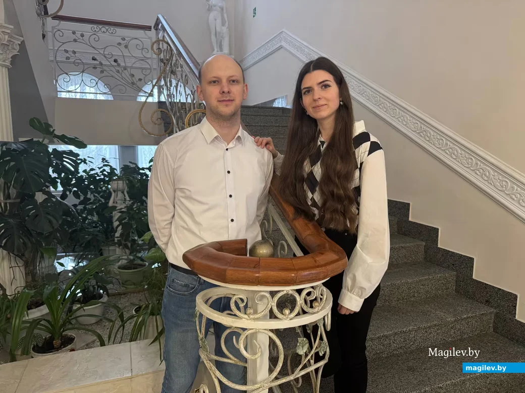  06.02.2026 г. Могилев. ЗАГС. Свадебная пара недели: Михаил и Наталья. 