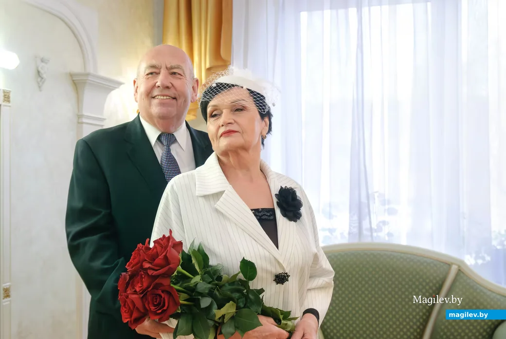 06.03.2026. Отдел ЗАГС Бобруйского горисполкома. Свадебная пара. Галина Николаевна и Борис