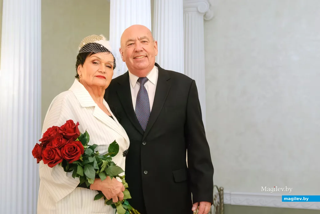 06.03.2026. Отдел ЗАГС Бобруйского горисполкома. Свадебная пара. Галина Николаевна и Борис