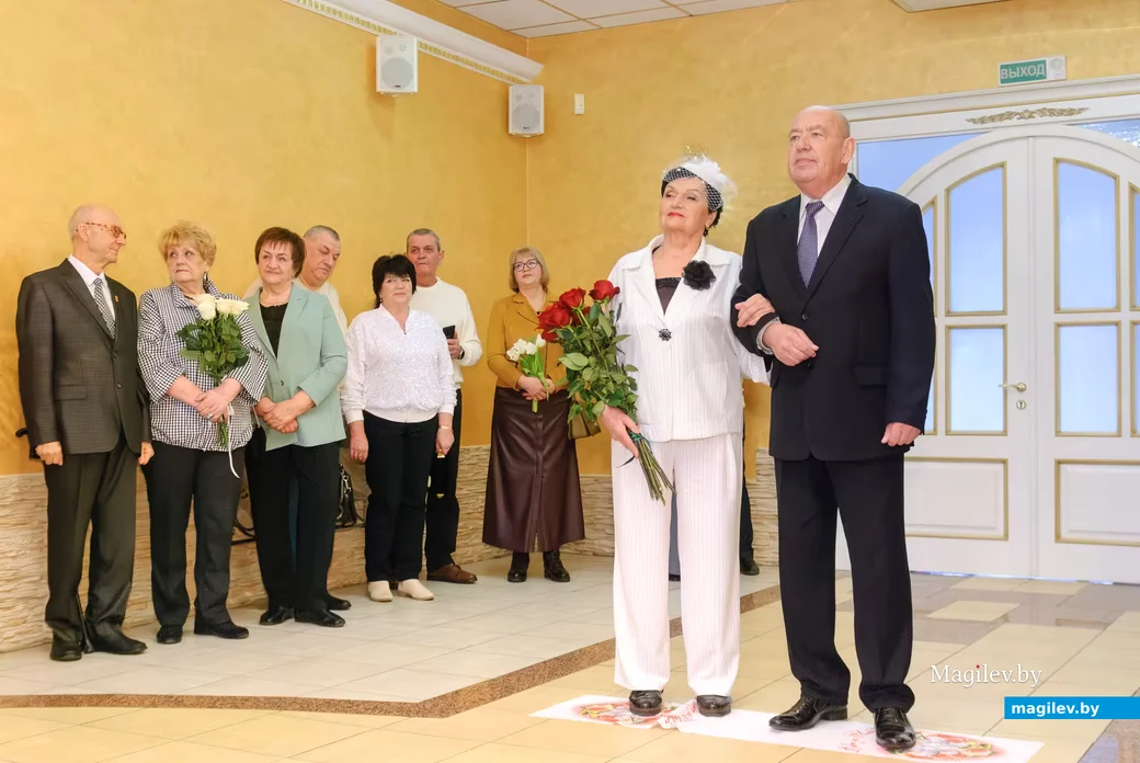 06.03.2026. Отдел ЗАГС Бобруйского горисполкома. Свадебная пара. Галина Николаевна и Борис
