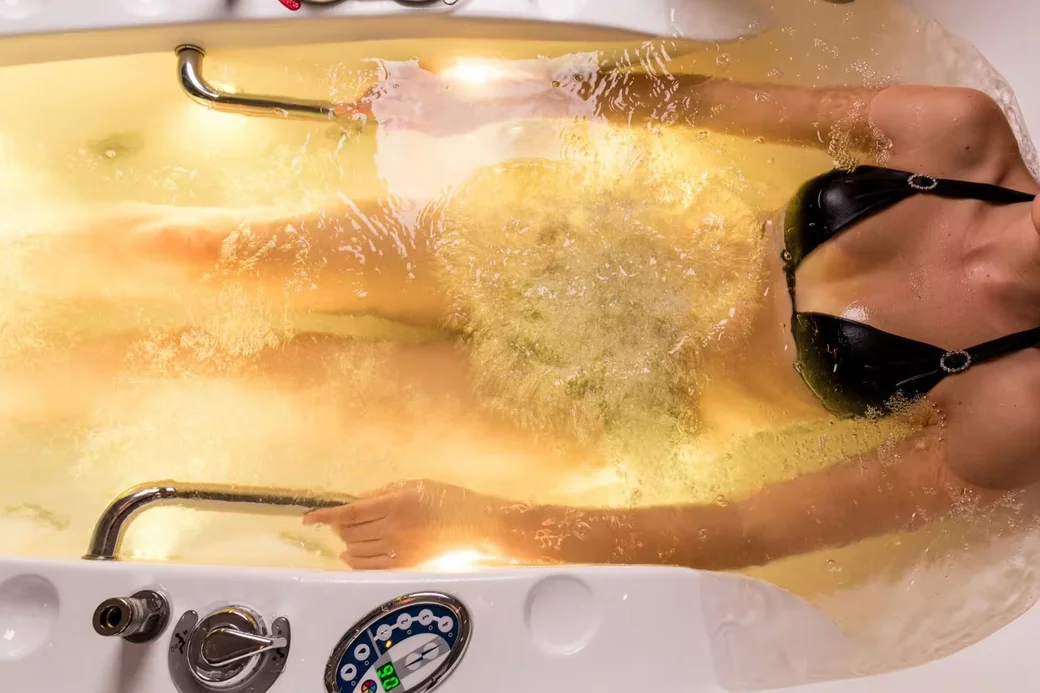   Пивная ванна.