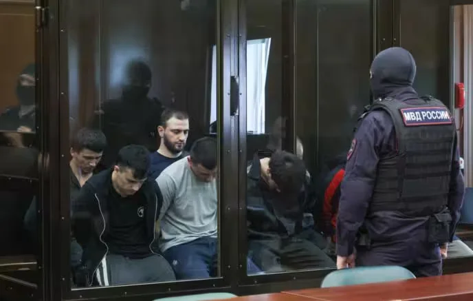 Вынесен приговор по делу о теракте в концертном зале «Крокус Сити Холл».  Фото: ТАСС